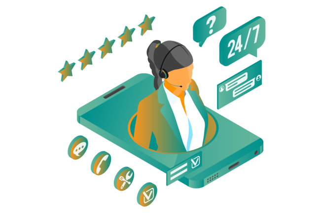 Tiêu chuẩn phần mềm quốc tế & sự hỗ trợ 5 sao từ đội ngũ của chúng tôi